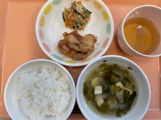 今日の給食2024年7月2日