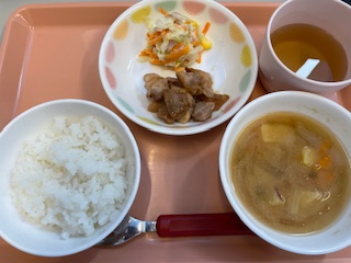 今日の給食8月30日