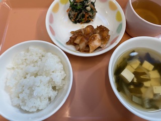 今日の給食2024年10月24日