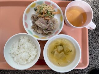 今日の給食2026年3月5日